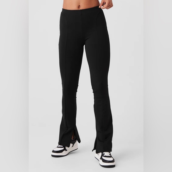 Alo high-waist 7/8 zip it flare legging - Picture 1 of 13
